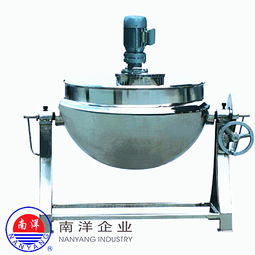 廣州可傾式電加熱夾層鍋 膏體攪拌鍋 混合機(jī)